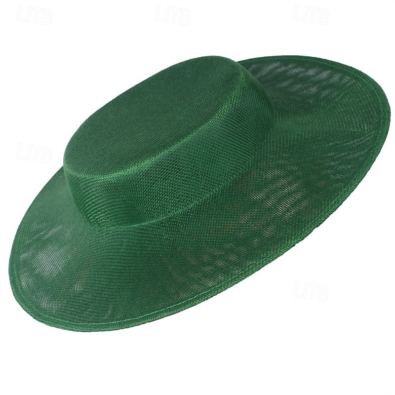 fascinators Sinamay Bryllup Bursdag Elegant Årgang Med Tyll Hodeplagg Hodeplagg 2026 - $17.49 –P2