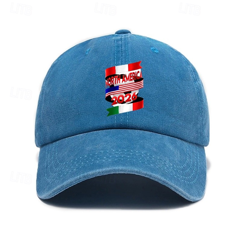 Fotbal Mondial Pălării / Căciuli Fotbal Fotbal Casual Adulți Unisex Casual În aer liber Meci Îmbrăcați-vă 2026 - $12.49 –P13