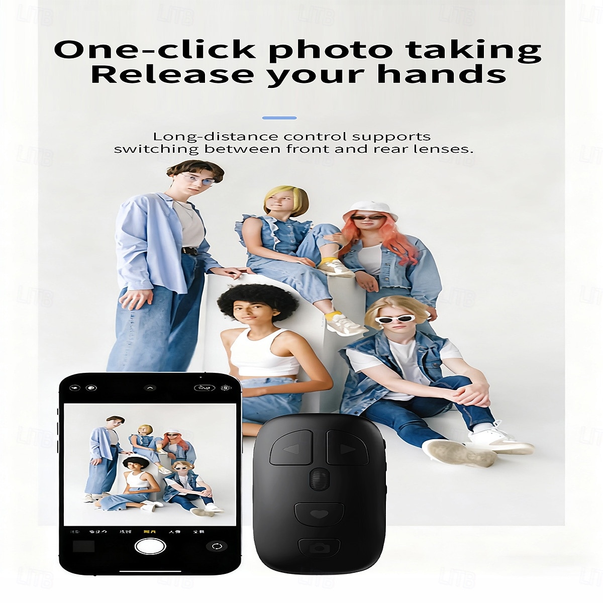Bluetooth Page Turner for Kindle, TikTok Remote Control Scroller with Scroll Wheel, Wireless Selfie Camera Shutter Zoom Button for iPhone iPad Android, Long Battery Life 2026 - $17.99 –P11
