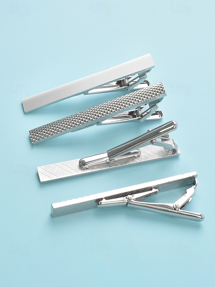 Мужские зажимы для галстука из сплава – разнообразные модели, элегантный дизайн, идеально подходят для свадеб, вечеринок и деловых поездок. 2026 - kr.92 –P3