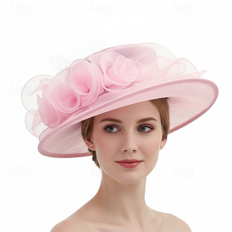 Derby Cappello Cappello da chiesa Cappello Kentucky Derby Gentildonna Nobildonna Costume Per donna Derby Ascot Festival delle corse di cavalli Adulti Cappello Primavera & Estate del 2026 a $20.99 –P2