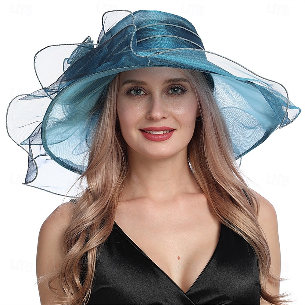 Derby Hut Kirchenhut Kentucky Derby Hut Dame Edelfrau Kostüm Damen Derby Ascot Pferderennfestival Erwachsene Hut Frühling & Sommer 2026 - $36.99 –P2