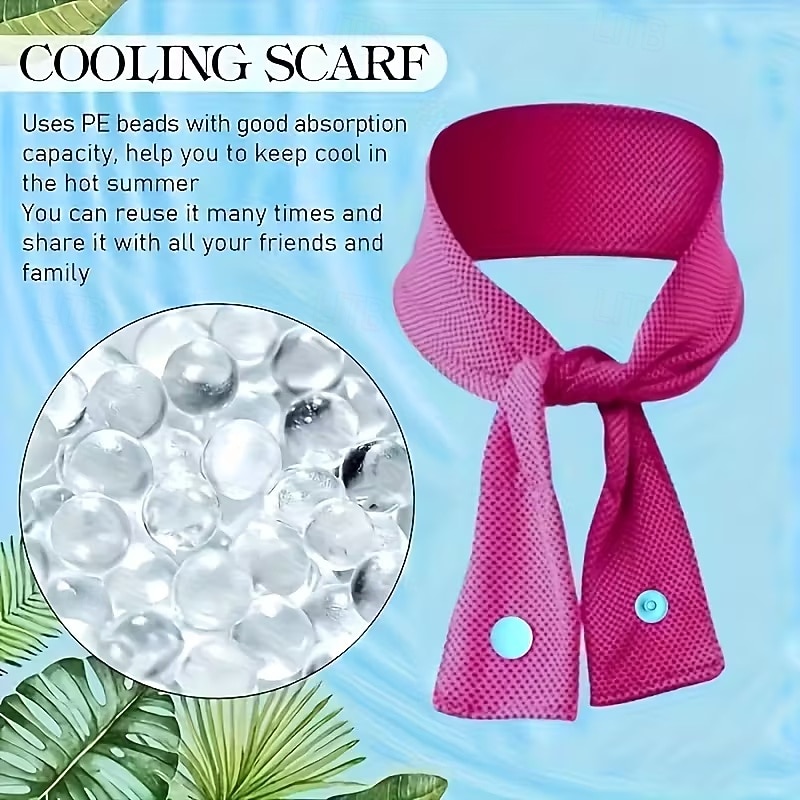 3 db hűsítő jégkagyló, jégtörölköző, izzadságtörölköző, szülés utáni jégpánt, sport fejkendő, hűsítő jégkendő, ideális szabadtéri tevékenységekhez, például túrázáshoz és kempingezéshez enyhén meleg 2026 - $23.99 –P13