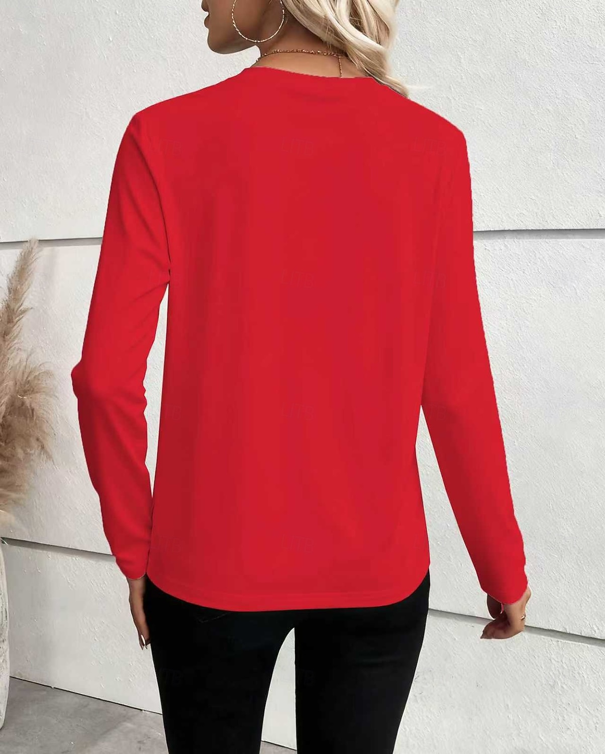 Damen T Shirt T-Shirt Knöpfe Einfach Mode Stilvoll Klassisch Kurzarm Rundhalsausschnitt Normale Oberteile Täglich Ausgehen Wochenende Blau Schwarz Weiß Rote Grün Sommer Frühling Herbst 2026 - $21.99 –P7