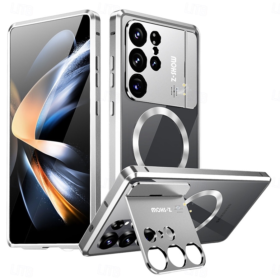 telefon Maska Pentru Samsung Galaxy S26 Ultra Noutate Cu Magsafe rezista Detașabil și Protecție de Ecran Retro MetalPistol ABS + PC 2026 - $32.99 –P4