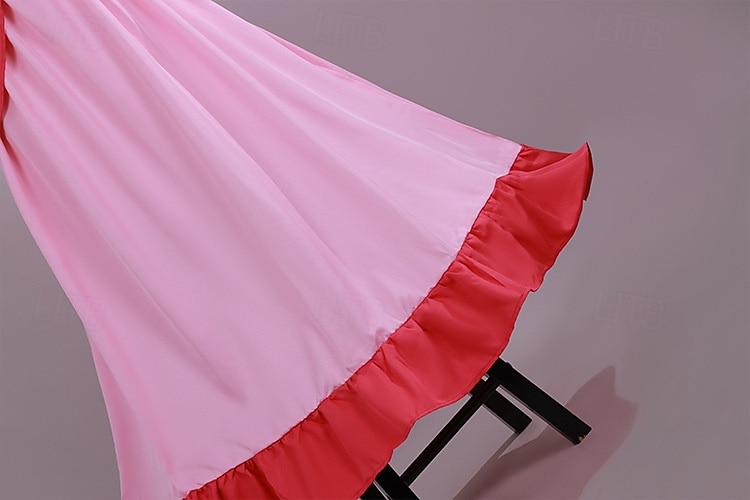 Prințesă Rochii Rochie de fete cu flori Costum de petrecere tematică Film de aventură Cosplay for Pentru femei Adulți Halloween Săptămâna Cărții Petrecere Mascaradă Expoziție de Anime 2026 - $46.99 –P7