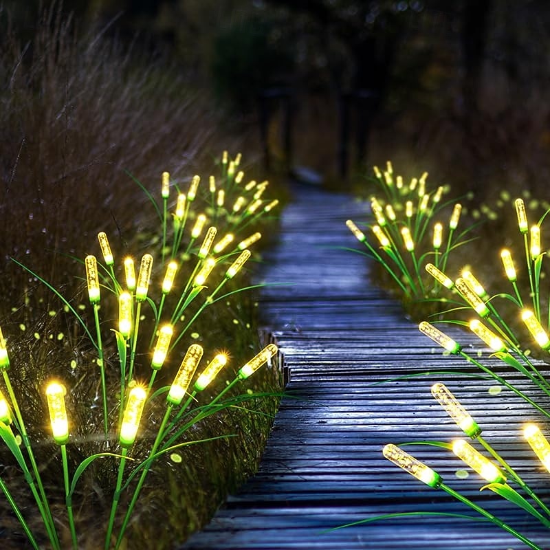 2 luces solares de exterior con forma de estaca de burbujas de 10 cabezas, impermeables, con LED oscilantes para jardín, patio, césped, camino, villa, fiesta, cumpleaños, vacaciones e iluminación de 2026 - $23.99 –P9