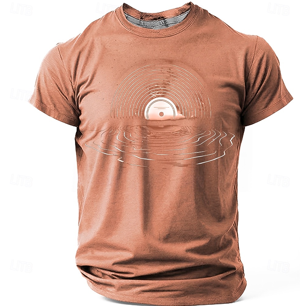 Hombre Música Argot divertido Camiseta Manga Corta Camiseta Impresión 3D Cuello Barco Camisa Moda Diario Diario Calle Negro Rojo Verano Primavera Ropa S M L XL XXL XXXL 2026 - $21.99 –P4