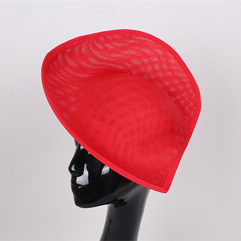 Fascinátory Polyester Směs polyester / bavlna Svatební Narozeniny Vinobraní Roztomilý retro S Srdce Přílba Pokrývky Hlavy 2026 - $10.99 –P6