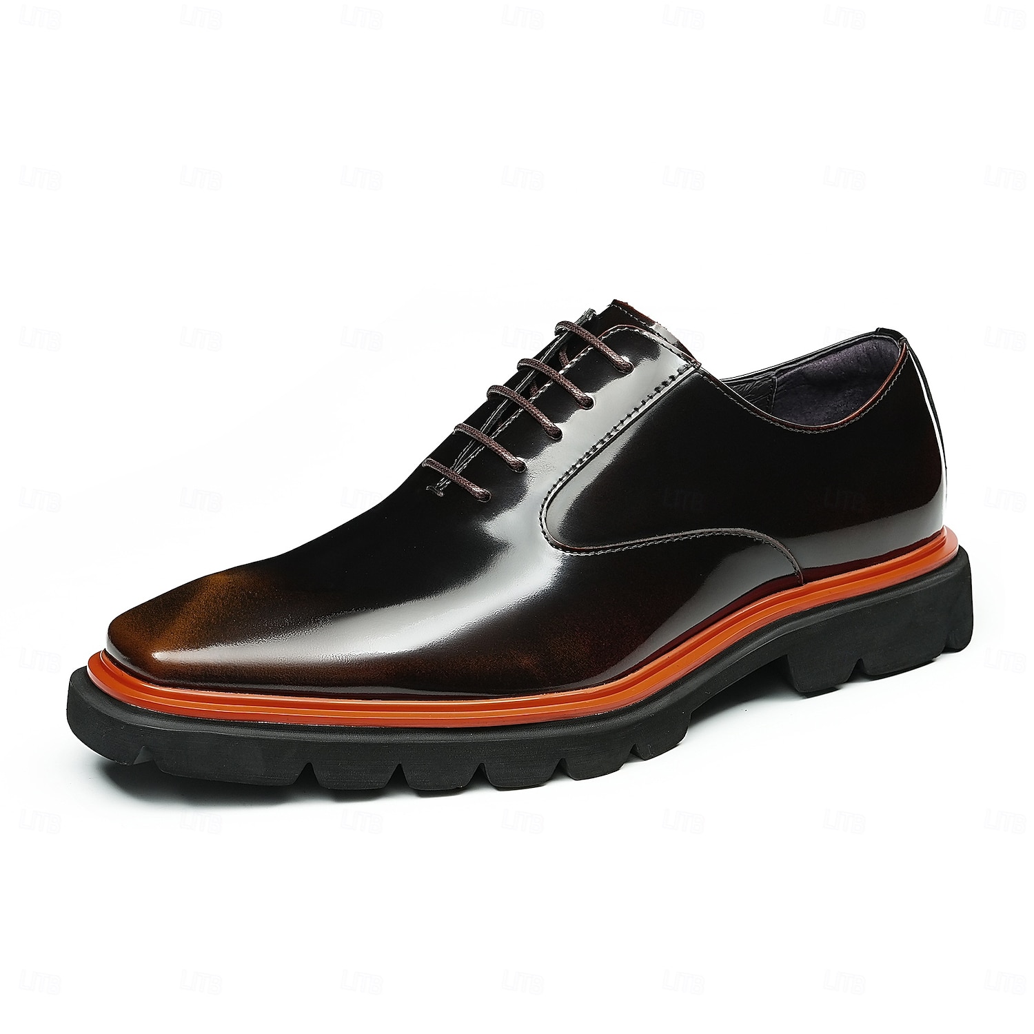 Chaussures derby classiques pour hommes, 100 % cuir de première qualité, finition polie, confortables et élégantes, idéales pour les affaires, les mariages et les occasions formelles. de 2026 ? $109.99 –P8