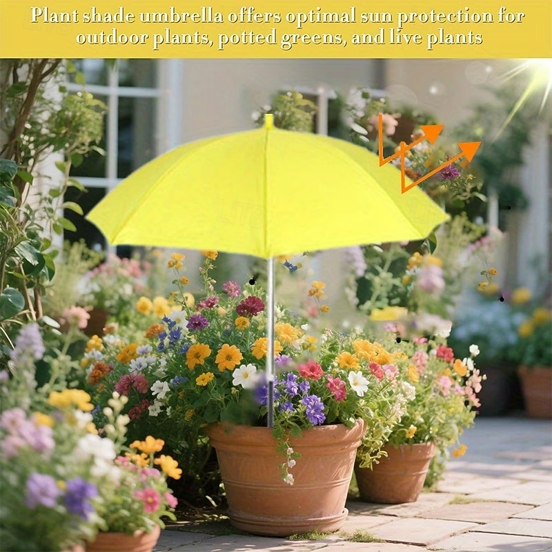 ομπρέλα για σκίαστρο εξωτερικού χώρου για φυτά, ρυθμιζόμενο στέγαστρο κήπου, εξωτερική ομπρέλα προστασίας φυτών με ένθετο εδάφους, κατάλληλη για όλες τις εποχές 2026 - $25.99 –P3