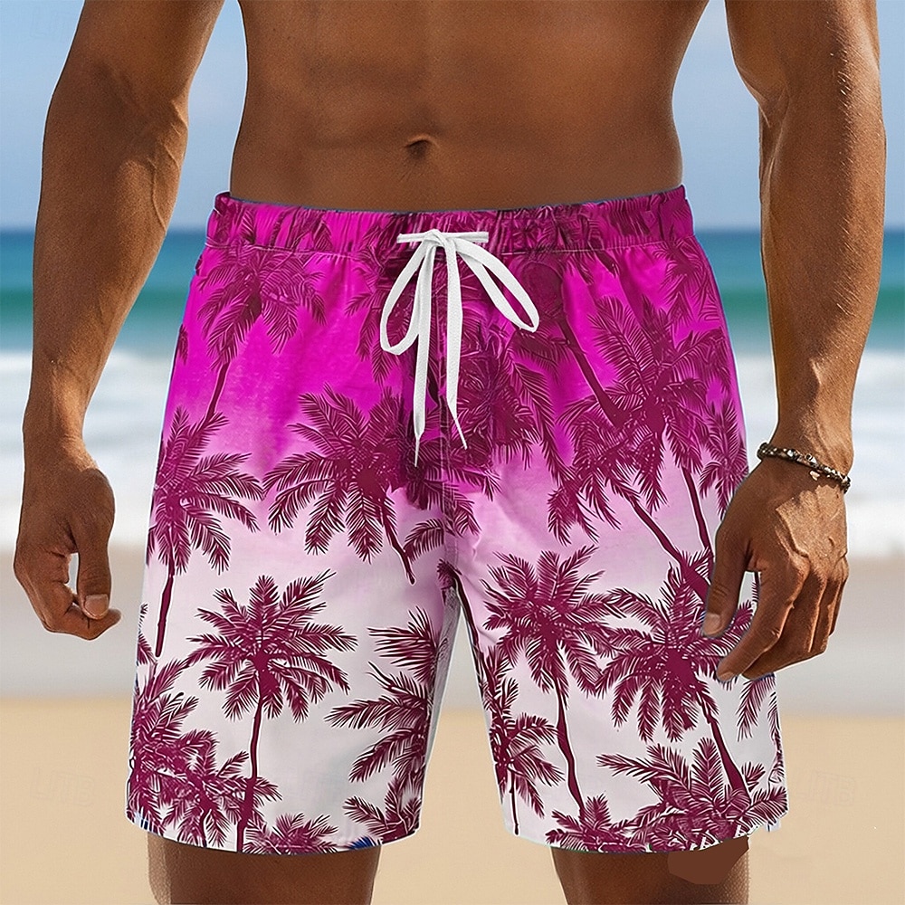 Per uomo Albero di Cocco Colore sfumato Piante Tropicali Costumi da bagno Costumi da bagno Pantaloncini da bagno Pantaloncini da Surf Misura del girovita medio Hawaiano Vacanza al Mare Tasche del 2026 a $20.99 –P3