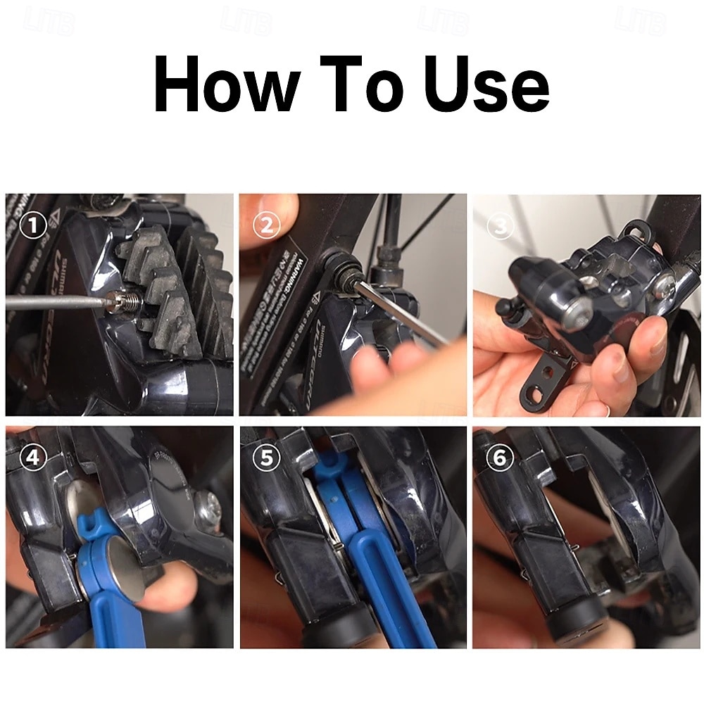 2in1 Bicycle Brake Pad Spreader Tool Durable Steel Rotatable Bike Oil Disc Piston Reset Hydraulic Brake Caliper Piston Extension 2026 - $15.99 –P9