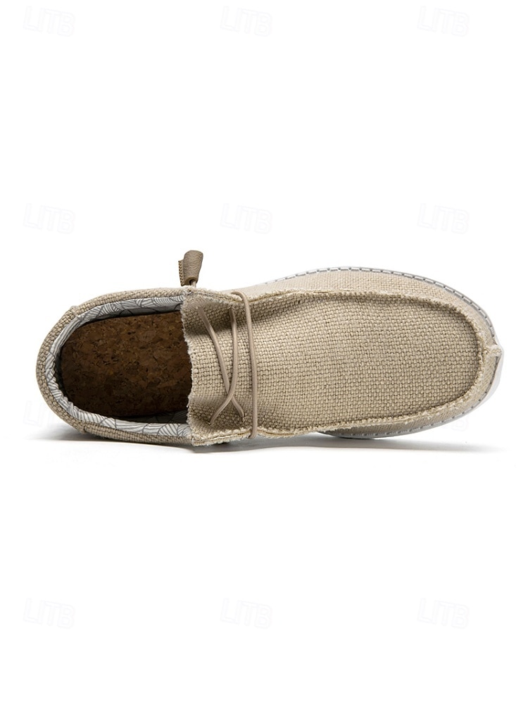 Men's Canvas Outdoor Resort Shoes – Comfortable Slip-On Loafers for Travel, Walking and Casual Resort Wear 2026 - $42.99 –P8