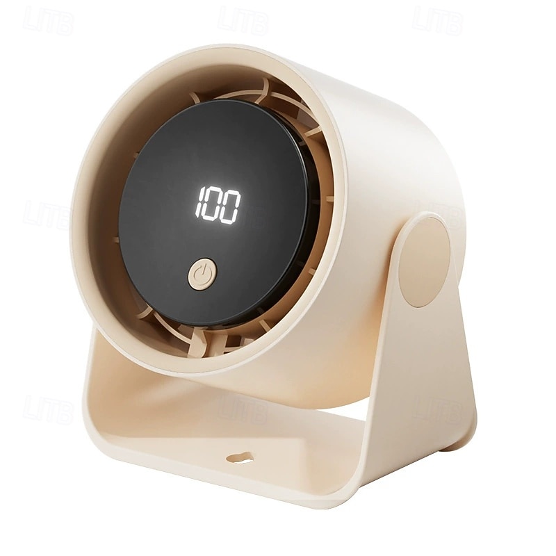 Quiet Desktop Cooling Fan, Adjustable Tilt - Rechargeable Silent Fan for Home Office Study Bedroom, Low Noise Operation 2026 - $19.99 –P2