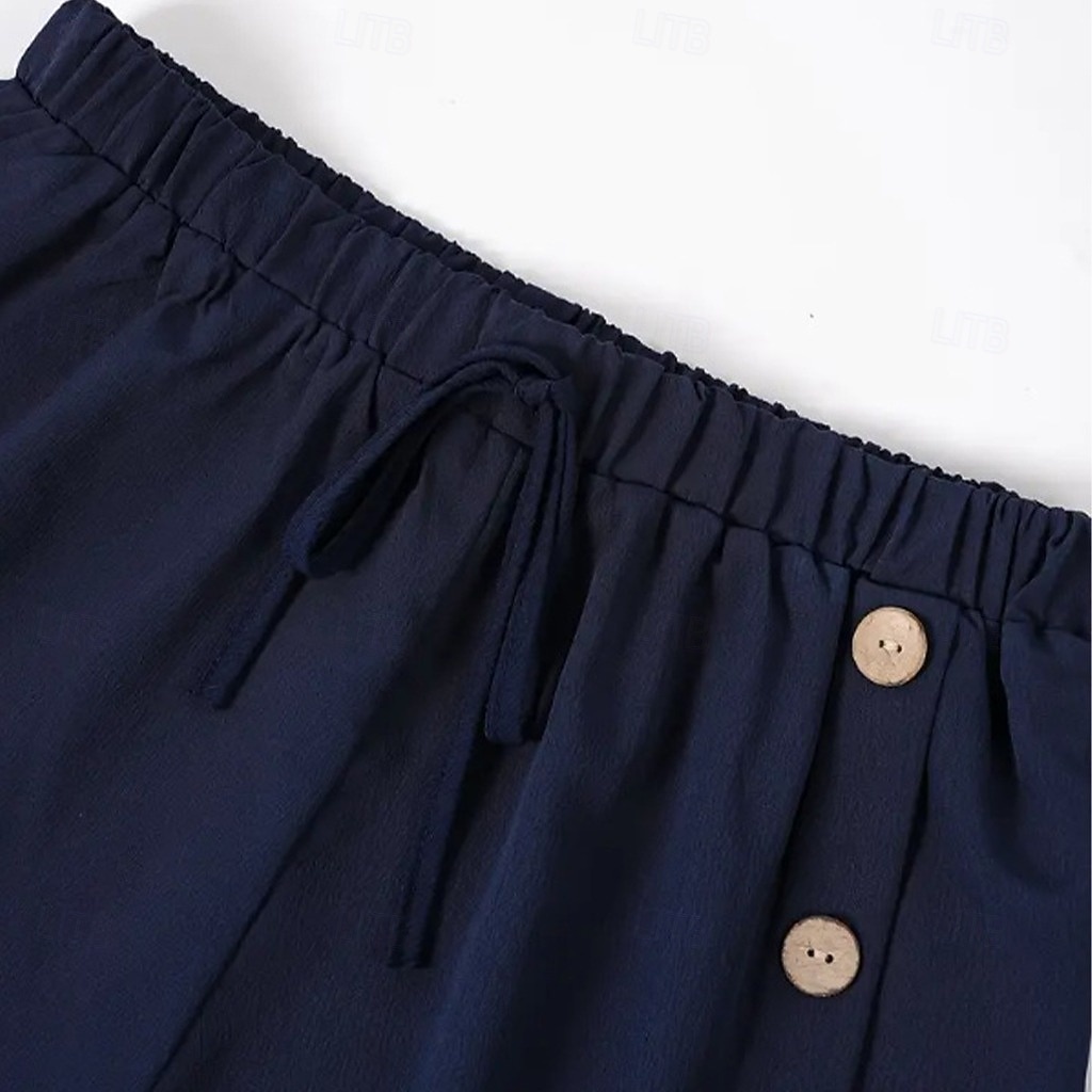Women's Bermuda shorts Shorts Summer Shorts Burmuda Shorts Vacation Fashion Casual Daily Knee Length Mid Waist Solid Color Plain Drawstring Elastic Waist Comfort Quick Dry Soft Inelastic Streetwear 2026 - $22.99 –P20