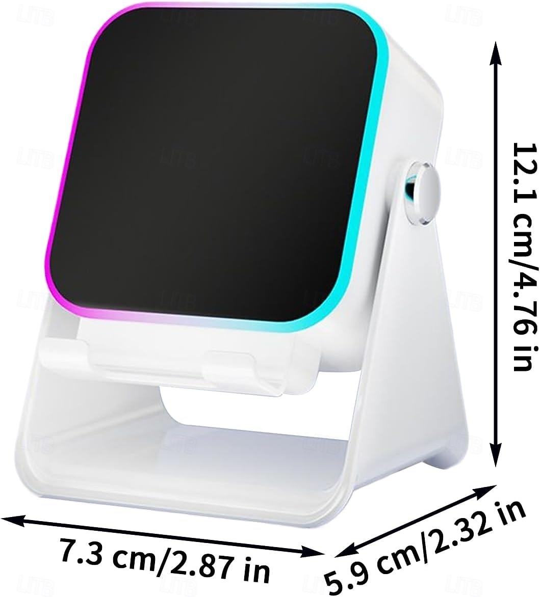 Induction Speaker with Phone Stand Wireless Induction Audio Speaker Amplifier with Light 10W Phone Holder Smartphone Bracket 2026 - GBP £21 –P6