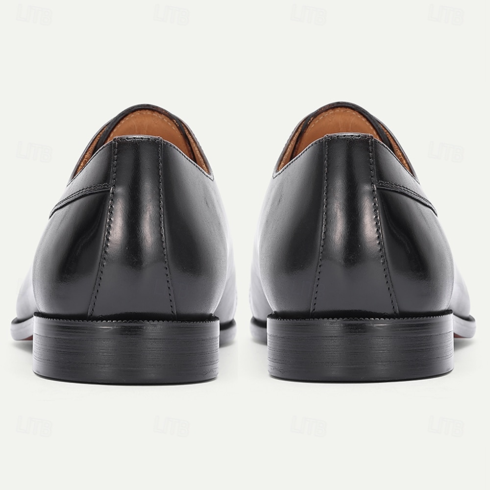 scarpe eleganti da uomo in pelle di prima qualità: vera pelle di vacchetta, stile elegante e moderno, vestibilità comoda per gli uomini, perfette per eventi formali, matrimoni, feste, ufficio e occasioni speciali del 2026 a $109.99 –P7