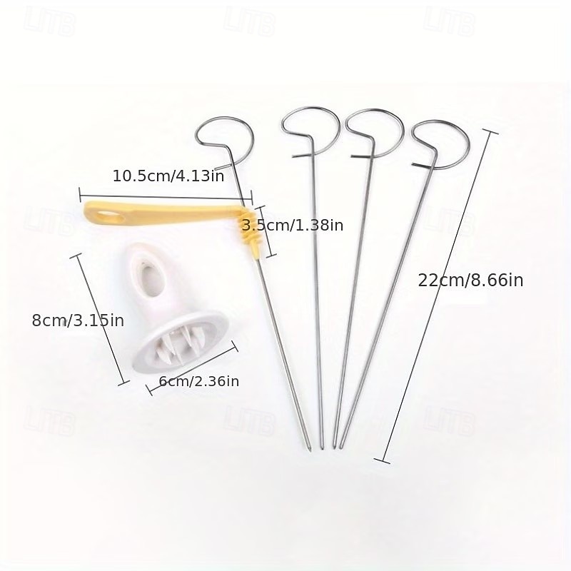 Juego de 6 cortadores de patatas en espiral tipo tornado, cortadores de patatas manuales multifuncionales para barbacoa. &Juego de herramientas de plástico para hacer espirales de patatas, aptas para 2026 - $9.99 –P7