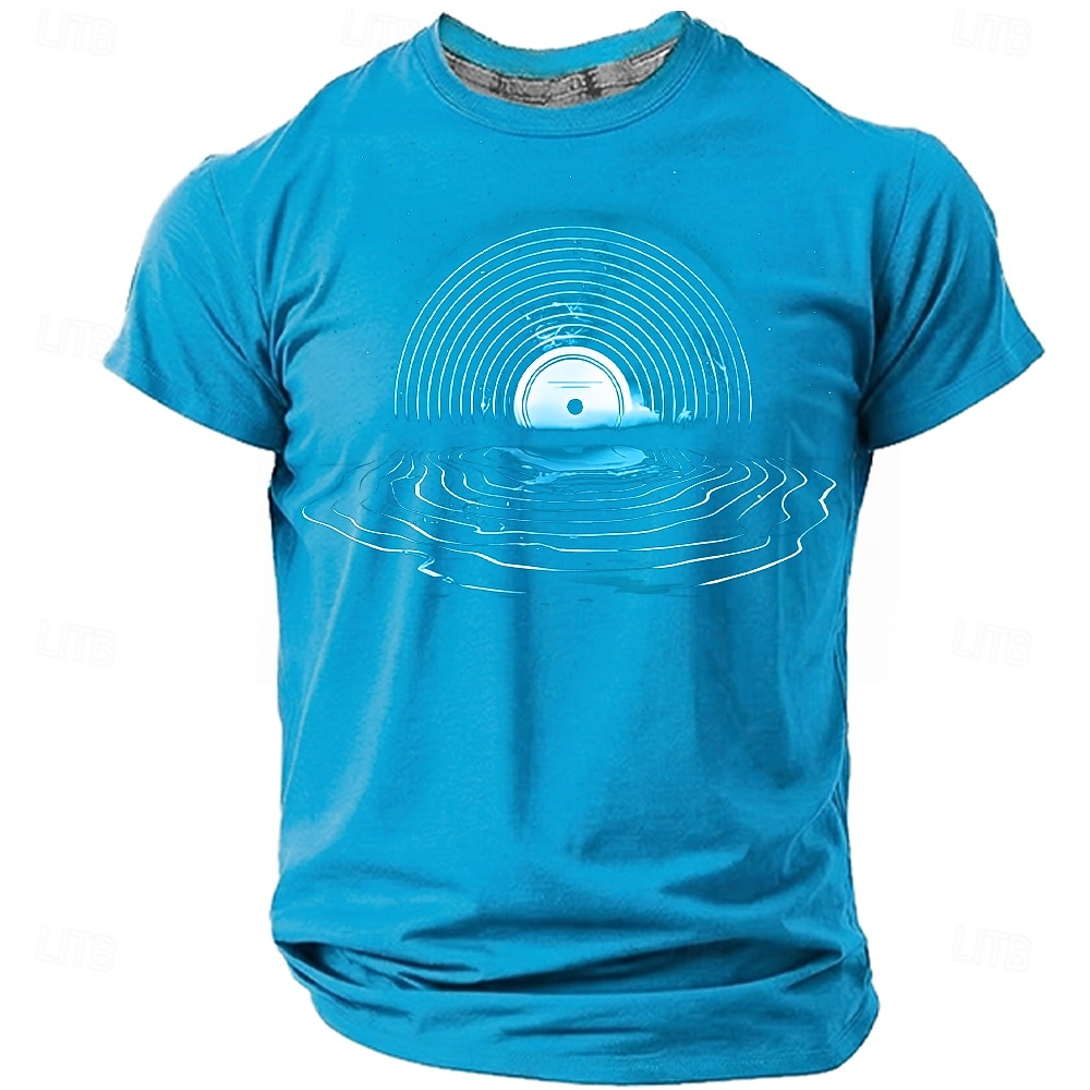Hombre Música Argot divertido Camiseta Manga Corta Camiseta Impresión 3D Cuello Barco Camisa Moda Diario Diario Calle Negro Rojo Verano Primavera Ropa S M L XL XXL XXXL 2026 - $21.99 –P3