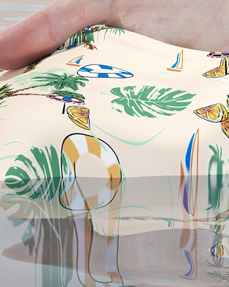 Mujer Regular Bañador Natación Corto Bañadores Pantalones Tropical Correa 2 en 1 con forro de compresión Secado rápido Elástico Transpirable Sin Mangas Bañadores Prendas de abajo Surf Buceo Natación 2026 - $13.99 –P5