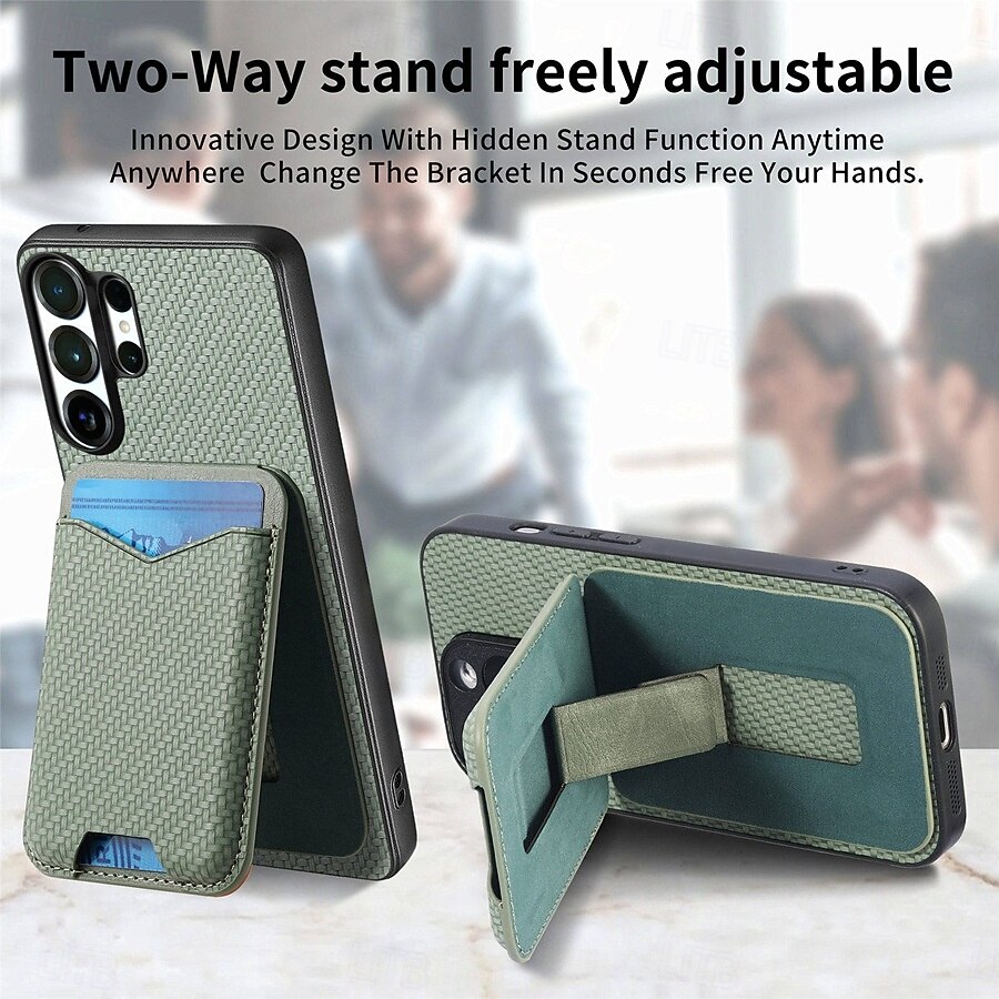 Phone Case For Samsung Galaxy S26 S26 Plus S26 Ultra Back Cover Wallet Case with Stand Holder Ring Holder Ring Buckle Retro TPU PU Leather 2026 - $12.99 –P3