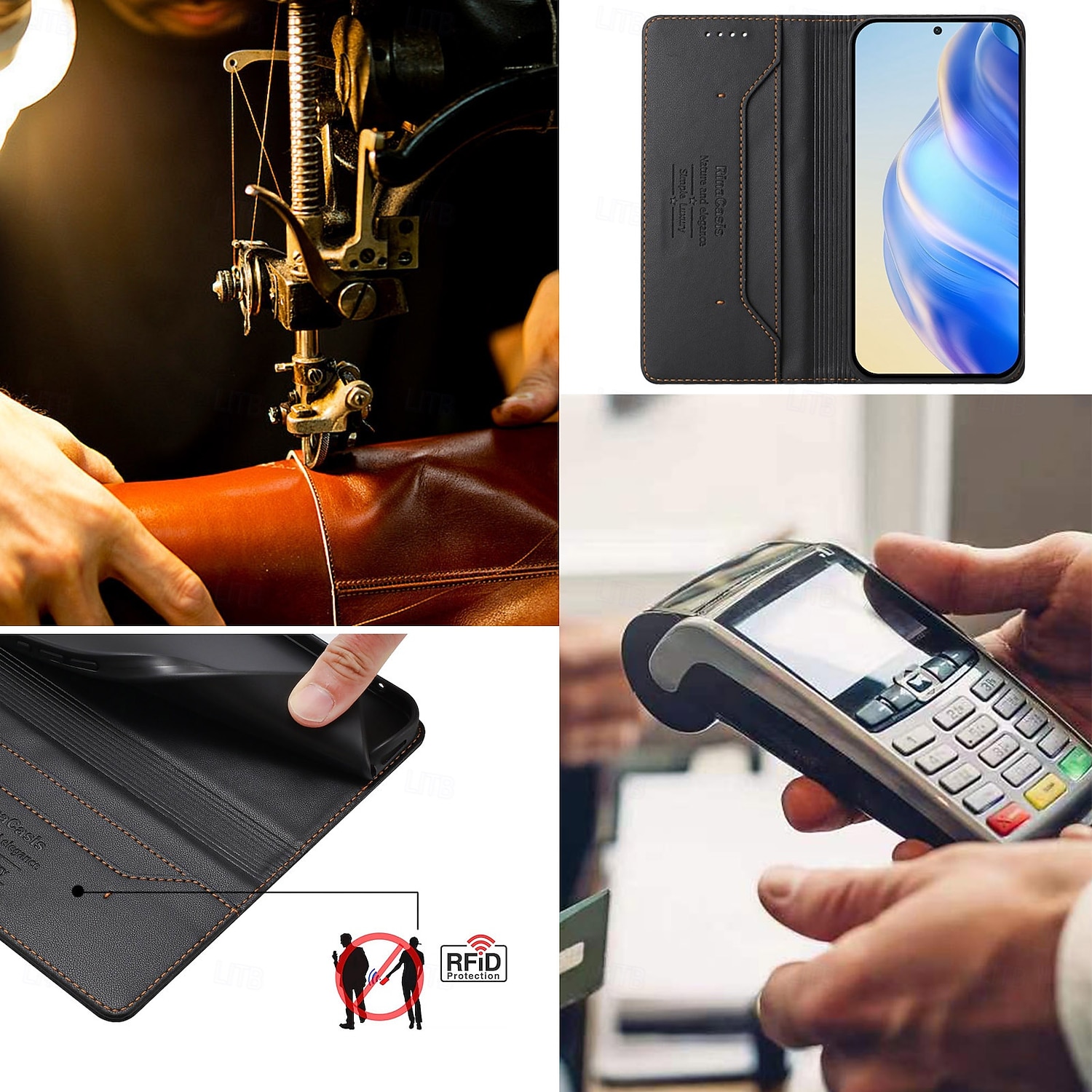 Phone Case For Samsung Galaxy S26 S26 Plus S26 Ultra Wallet Case with Stand Holder Support Wireless Charging Card Slot Retro TPU PU Leather 2026 - $15.99 –P12