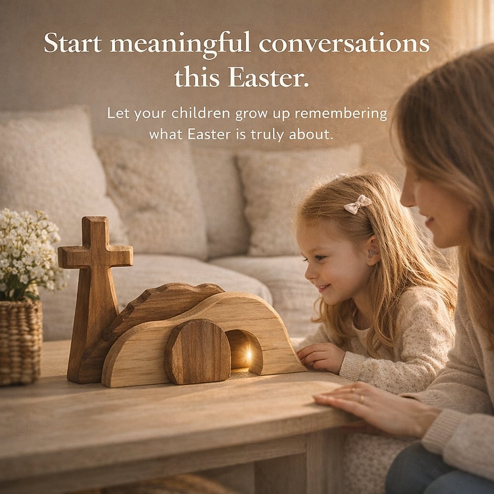 Деревянный крест воскресения и пустая гробница, деревянная сцена воскресения Иисуса, подходит для украшения дома и офиса, а также в качестве христианского подарка. 2026 - $12.99 –P5