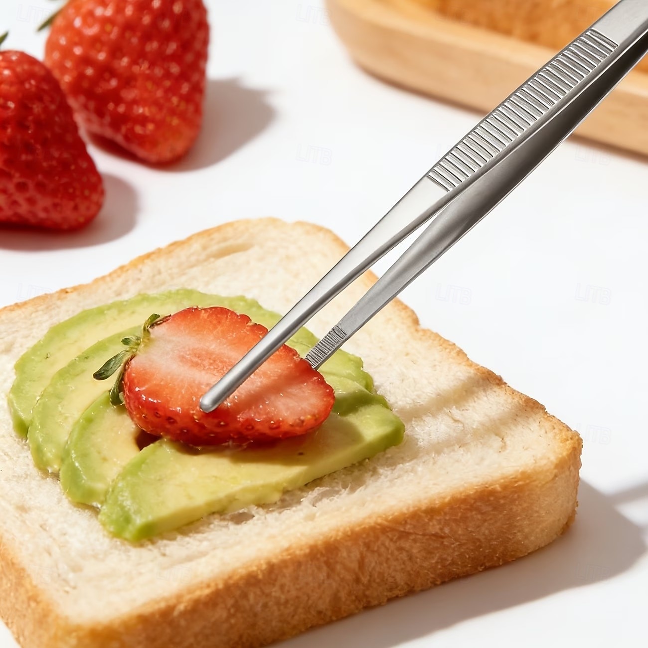 2PCS Stainless Steel Cooking Tongs, Barbecue Tongs, Food Clips, Suitable for Salad, Vegetables, and Meat, High-Quality Stainless Steel, Durable and Easy to Clean, Space-Saving, Practical Kitchen Tools 2026 - $9.99 –P4