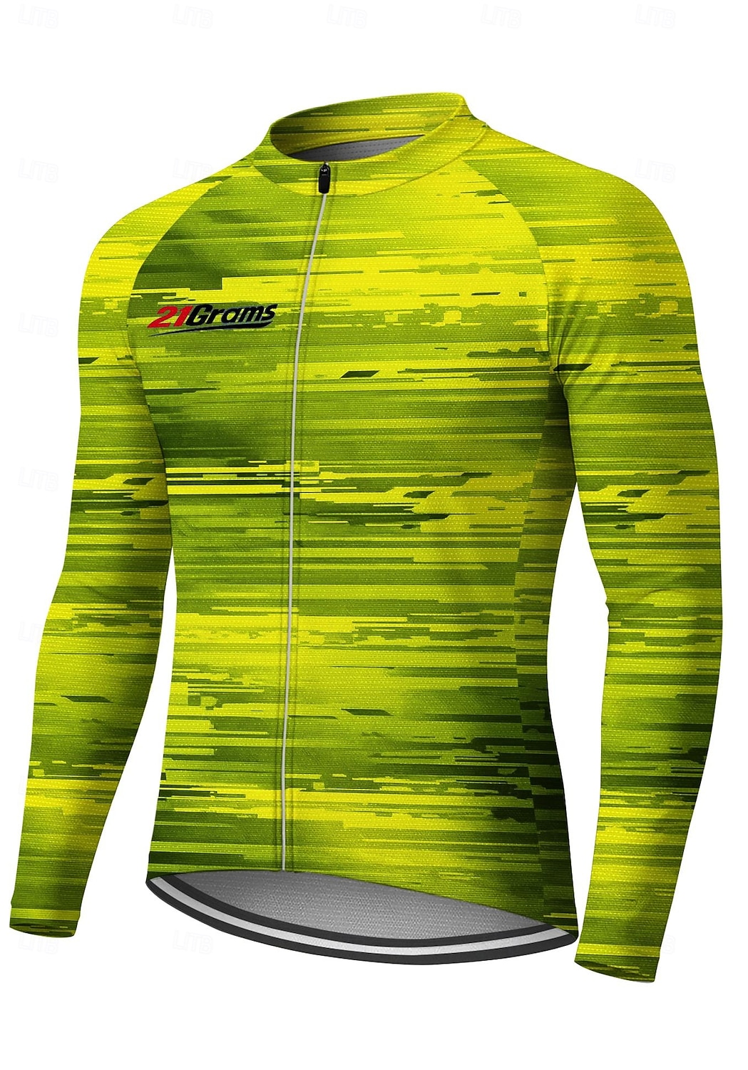 Άντρες Φανέλα ποδηλασίας Ντάουνιλ Τζέρσεϋ Γεωμετρικό Αφηρημένο Χρώμα αντίθεσης Μακρυμάνικο Ποδήλατο Μπλουζάκι Αθλητική μπλούζα Ρούχα συμπίεσης με 3 πίσω τσέπες Ποδηλασία Βουνού Ποδηλασία Δρόμου 2026 - $32.99 –P7