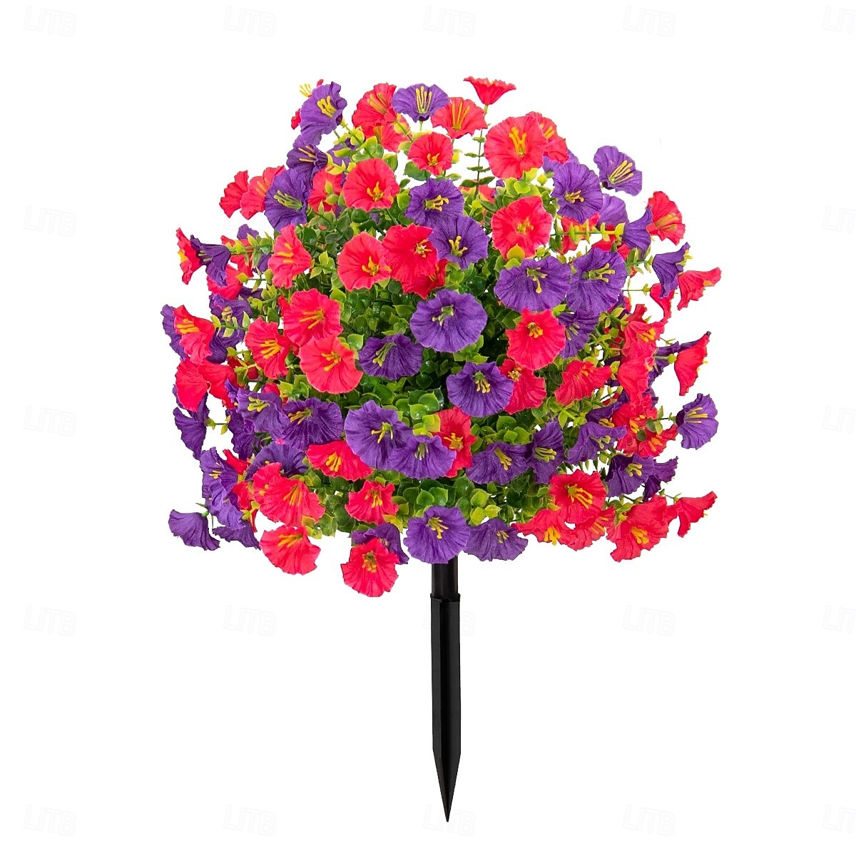 20-дюймовый колышек для искусственных цветов, декоративный садовый колышек для ипомеи, разноцветный, для двора. &газон, прочный пластик, не выцветающий, всесезонное украшение 2026 - $25.99 –P9