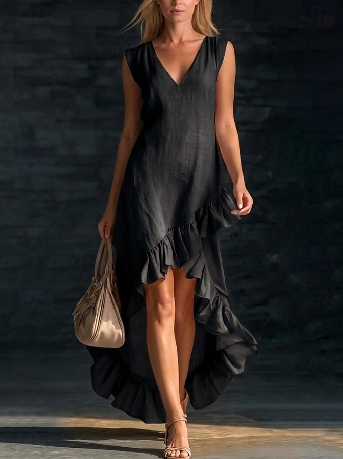 plain fit and flare dress Carmel fit and flare