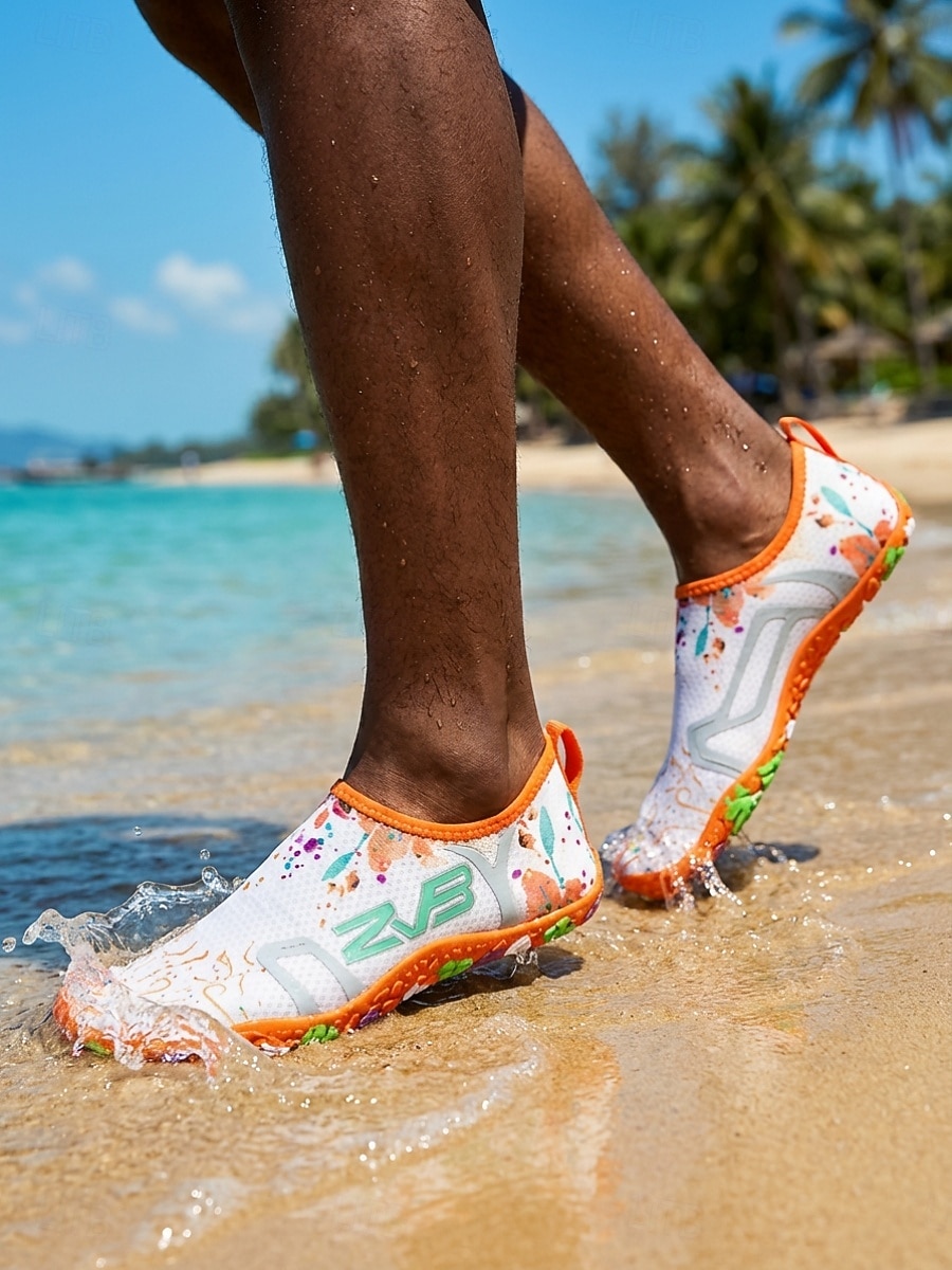 Men's Casual Water Activities Mesh Breathable Slip-on Blue Orange Summer 2026 - $34.99 –P4