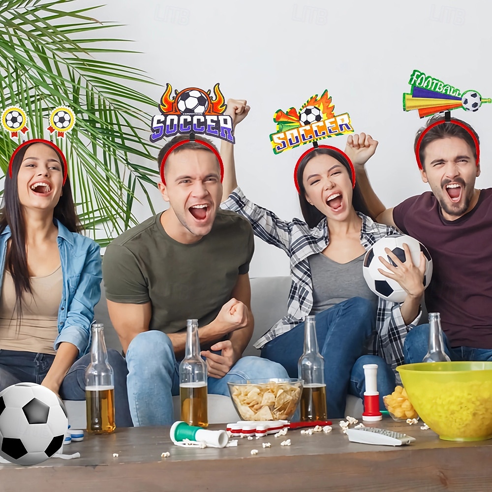 World Soccer Match 2026 Headband Football Soccer Funny & Reluctant Adults' Unisex Outdoor Match Dress Up 2026 - $17.49 –P3