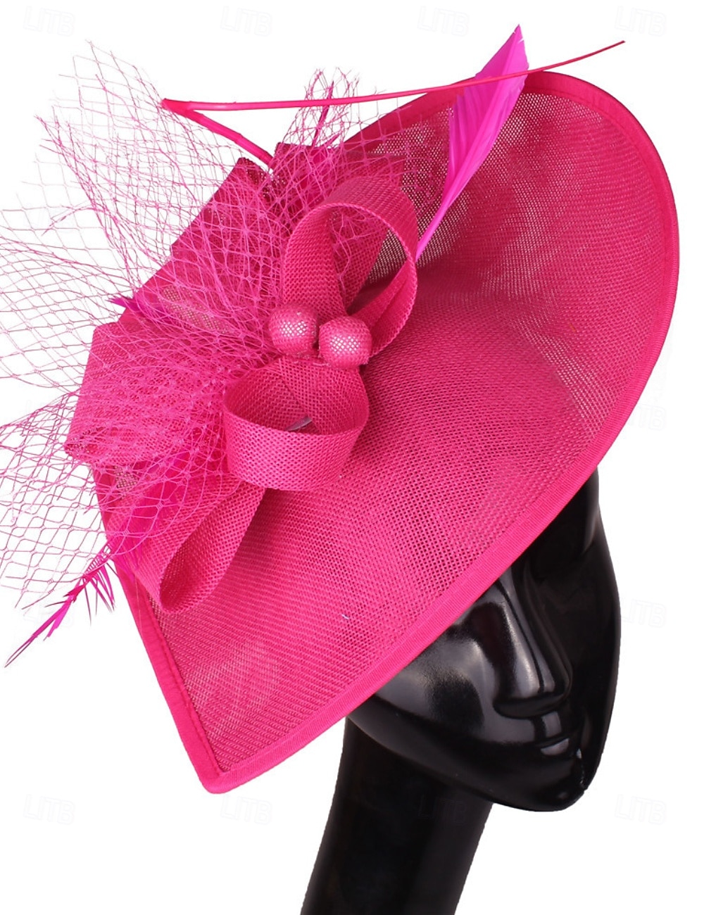 Fascinators Polyester Wedding Birthday Vintage Cute Retro With Feather Headpiece Headwear 2026 - $28.99 –P13