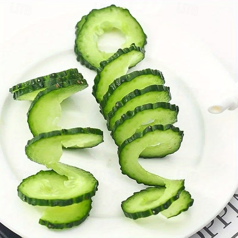 Juego de 6 cortadores de patatas en espiral tipo tornado, cortadores de patatas manuales multifuncionales para barbacoa. &Juego de herramientas de plástico para hacer espirales de patatas, aptas para 2026 - $9.99 –P10