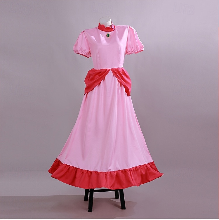 Prințesă Rochii Rochie de fete cu flori Costum de petrecere tematică Film de aventură Cosplay for Pentru femei Adulți Halloween Săptămâna Cărții Petrecere Mascaradă Expoziție de Anime 2026 - $46.99 –P2