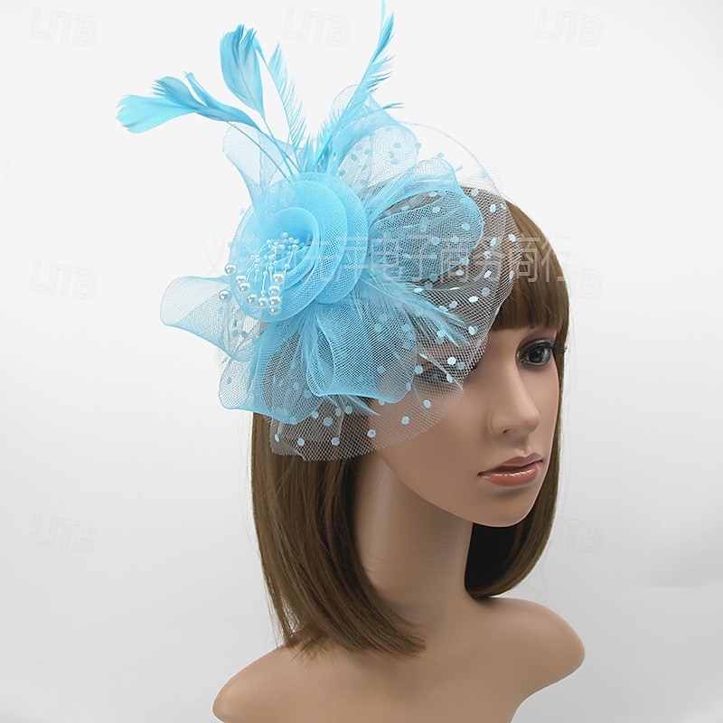 Fascinators Feathers Wedding Birthday Elegant Vintage Cute With Feather Headpiece Headwear 2026 - $11.49 –P2