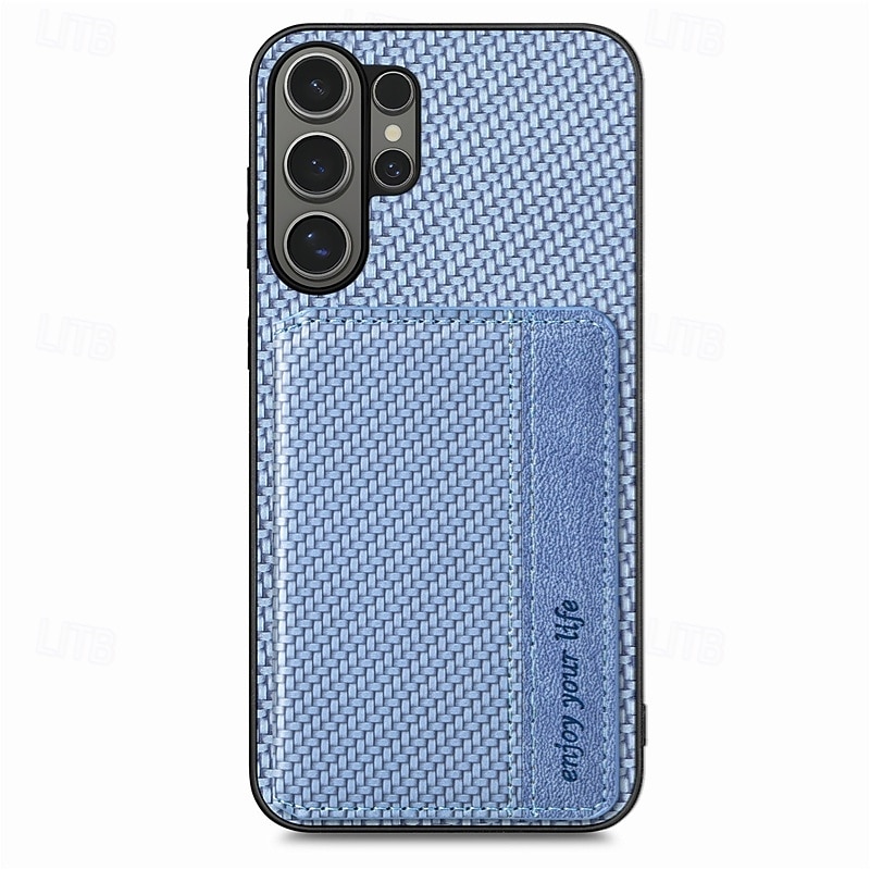 telefon fodral Till Samsung Galaxy S26 S25 Edge S24 FE S23 S22 Plus Ultra A56 A36 A26 A16 A06 Skal Plånboksfodral med stativ Stötsäker TPU PU läder 2026 - $14.99 –P4