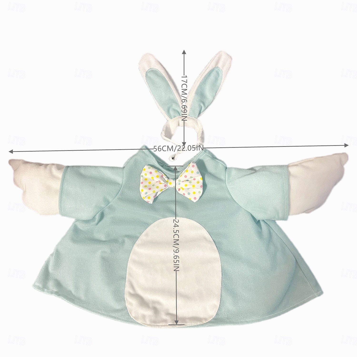 Easter Porch Goose Outfit, Goose Clothes for 23-25" Garden Goose Statue, Spring Outdoor Yard Decor Accessories, Outfit Only, Goose Not Included 2026 - $18.99 –P5
