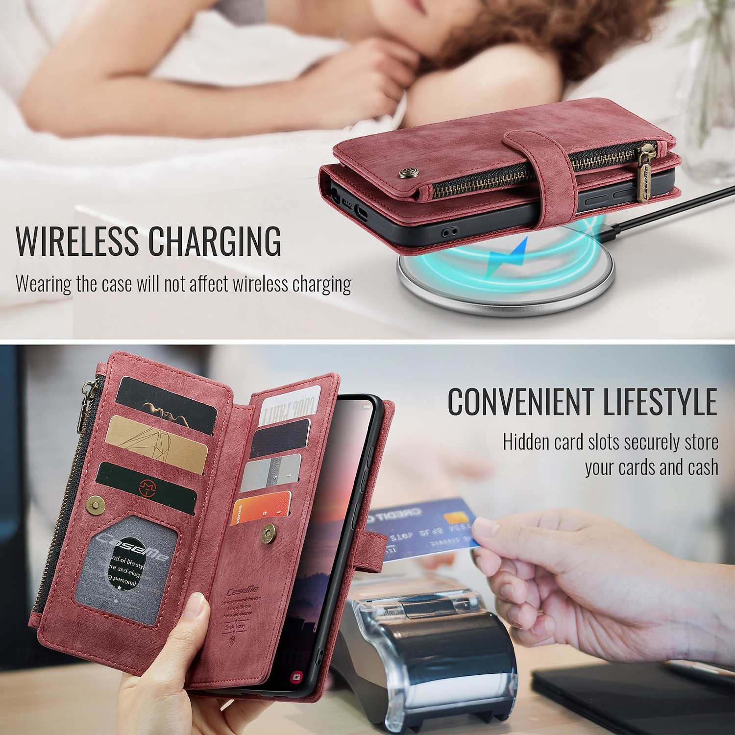 Phone Case For Samsung Galaxy S26 S26 Ultra Plus Wallet Case with Stand Holder with Wrist Strap Card Slot Retro TPU PU Leather 2026 - $22.99 –P7