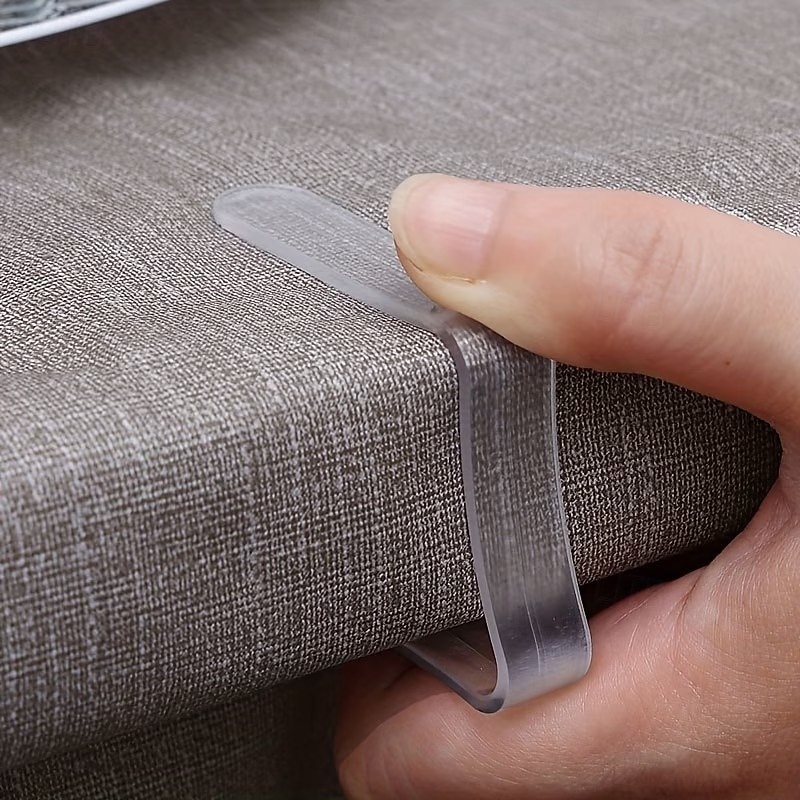 48 clip trasparenti per tovaglia, clip di fissaggio per tovaglia da cucina, clip per tovaglia per uso domestico, superficie antiscivolo invisibile, non è necessaria la foratura. del 2026 a $15.99 –P4