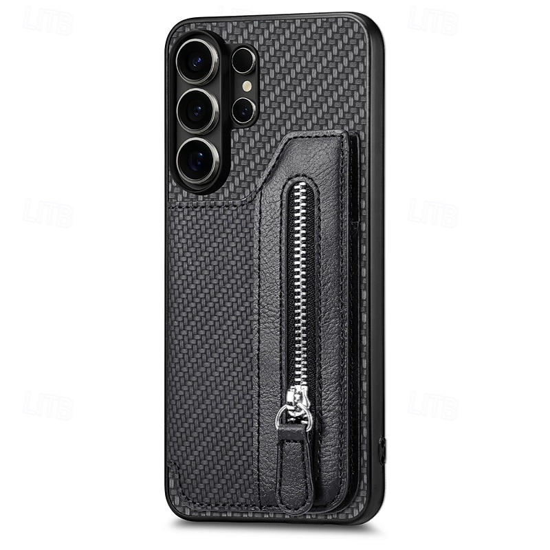 Phone Case For Samsung Galaxy S26 S25 Edge S24 FE S23 S22 Plus  Ultra A56 A36 A26 A16 A06 Wallet Case with Stand Holder Shockproof TPU PU Leather 2026 - $14.99 –P15