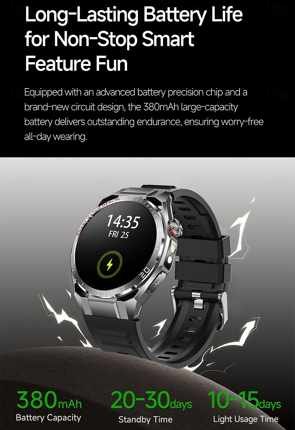 iMosi TK40 Slimme horloge 1.47 inch(es) Smartwatch met Bluetooth-belfunctie Stappenteller Gespreksherinnering Activiteitentracker Compatibel met: Android iOS Uniseks Handsfree bellen Mediabediening 2026 - $88.99 –P15