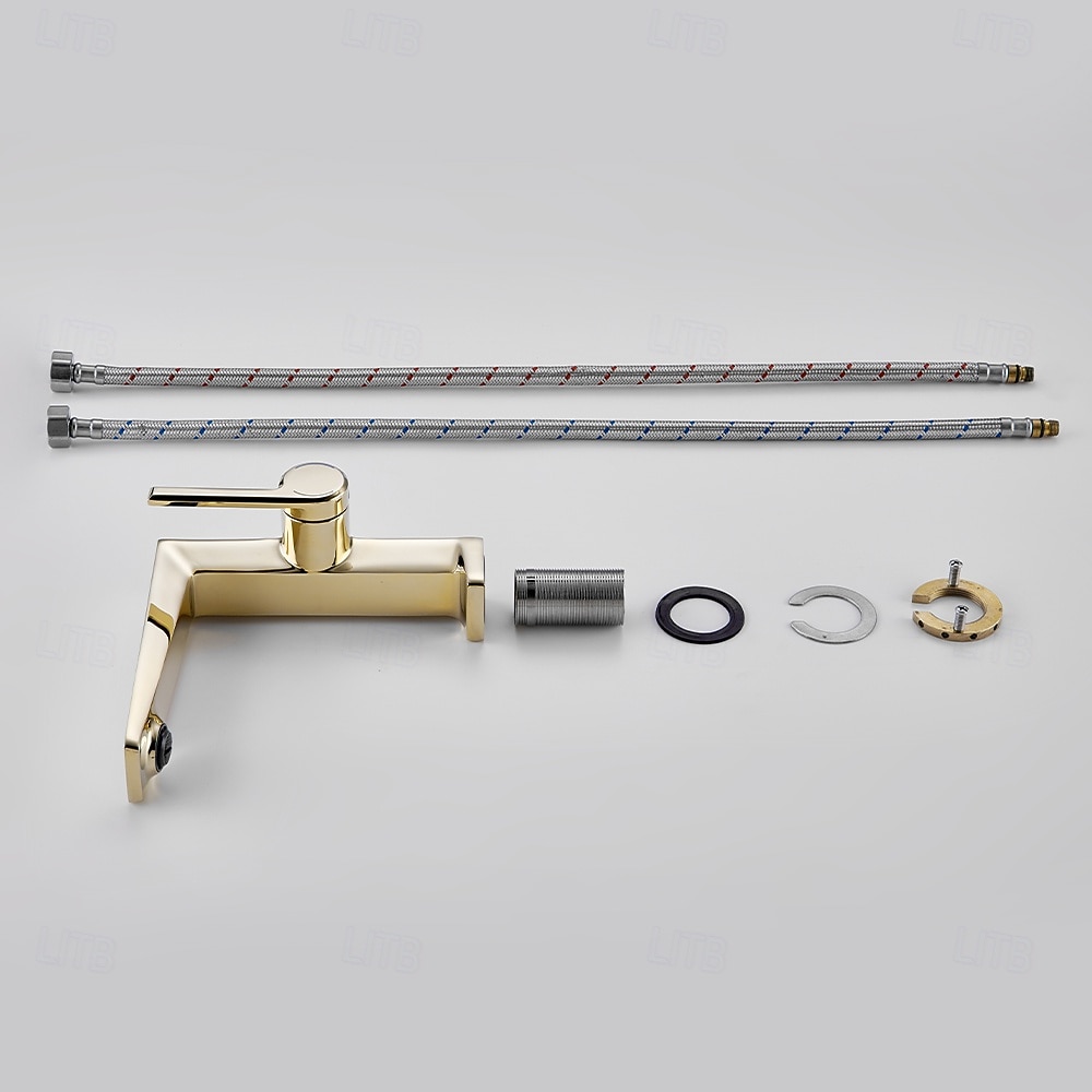 Rubinetto per lavabo da bagno - classico rubinetto miscelatore monocomando in ottone galvanizzato per lavabo da bagno del 2026 a $195.99 –P3