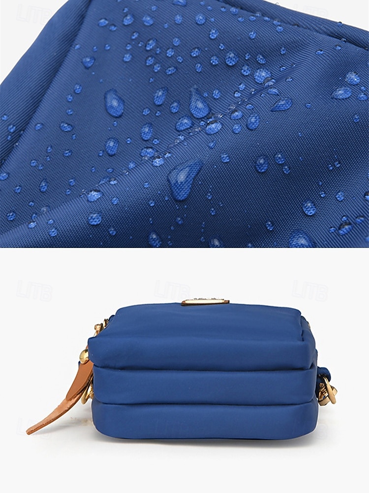 Dámská nepromokavá nylonová crossbody taška na telefon s více kapsami, nastavitelným popruhem, malá kabelka přes rameno pro běžné každodenní nošení, cestování, chůzi, běh a sport 2026 - $11.99 –P9