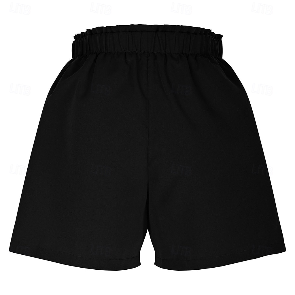 Per donna Shorts Pantaloncini Estivi Shorts da Spiaggia Pantaloncini casual Vacanza Moda Casual Quotidiano Corto Vita Alta Tinta unica Semplice Tasca Elastico in vita Asciugatura Rapida Morbido del 2026 a $20.99 –P5