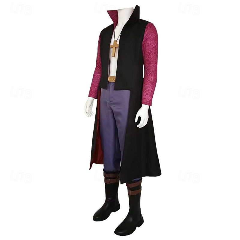 Ocean Adventurer Straw Hat Pirate Anime Outfits Masquerade Cosplay Suits Halloween Anime Expo Costume For Men's Adults' 2026 - $83.99 –P7