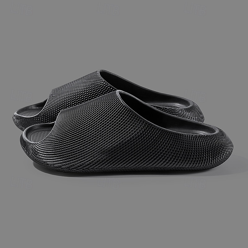 Lätta slip-on sommarstrandskor för män – bekväm ovandel i mjuk EVA, andningsbar öppen tå, halkfria vardagssandaler för poolkanten, semester och utomhusaktiviteter 2026 - $19.99 –P12