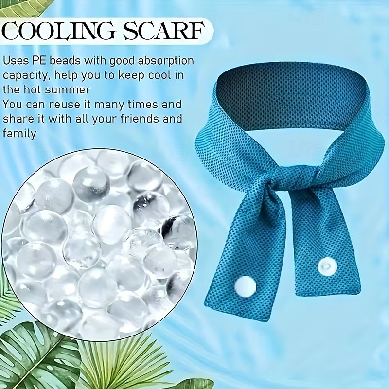 3 db hűsítő jégkagyló, jégtörölköző, izzadságtörölköző, szülés utáni jégpánt, sport fejkendő, hűsítő jégkendő, ideális szabadtéri tevékenységekhez, például túrázáshoz és kempingezéshez enyhén meleg 2026 - $23.99 –P10